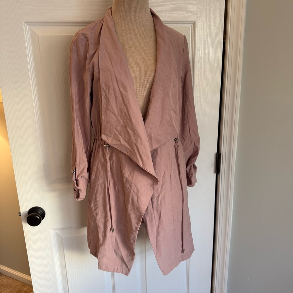 Nicole Miller Drape Front Jacket S